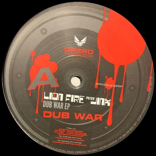 

Виниловая пластинка Lion Fire - Dub War Ep