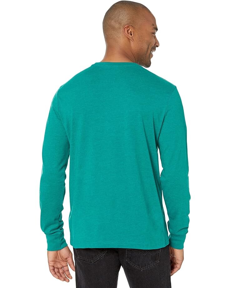 

Футболка U.S. POLO ASSN. Long Sleeve Crew Neck Tee, цвет Peacock Heather