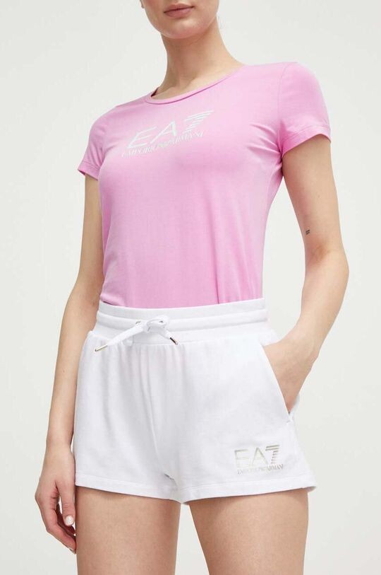 

Шорты EA7 Emporio Armani, белый