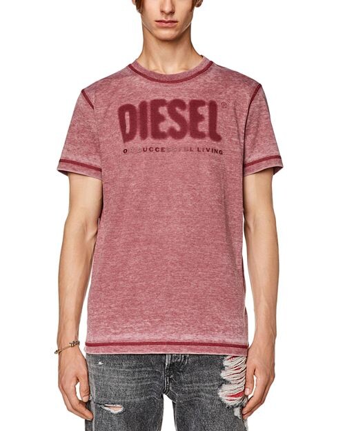 

Футболка с логотипом T-Diegor-L1 Diesel, цвет Red