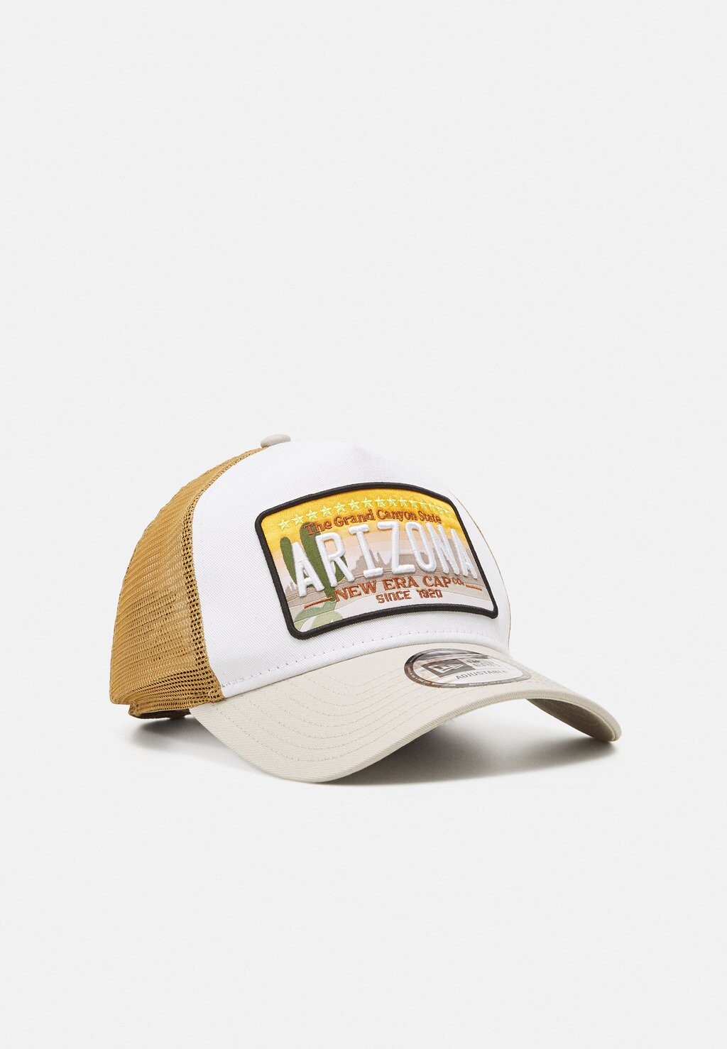 

Кепка Patch Trucker Unisex New Era, цвет stone/white
