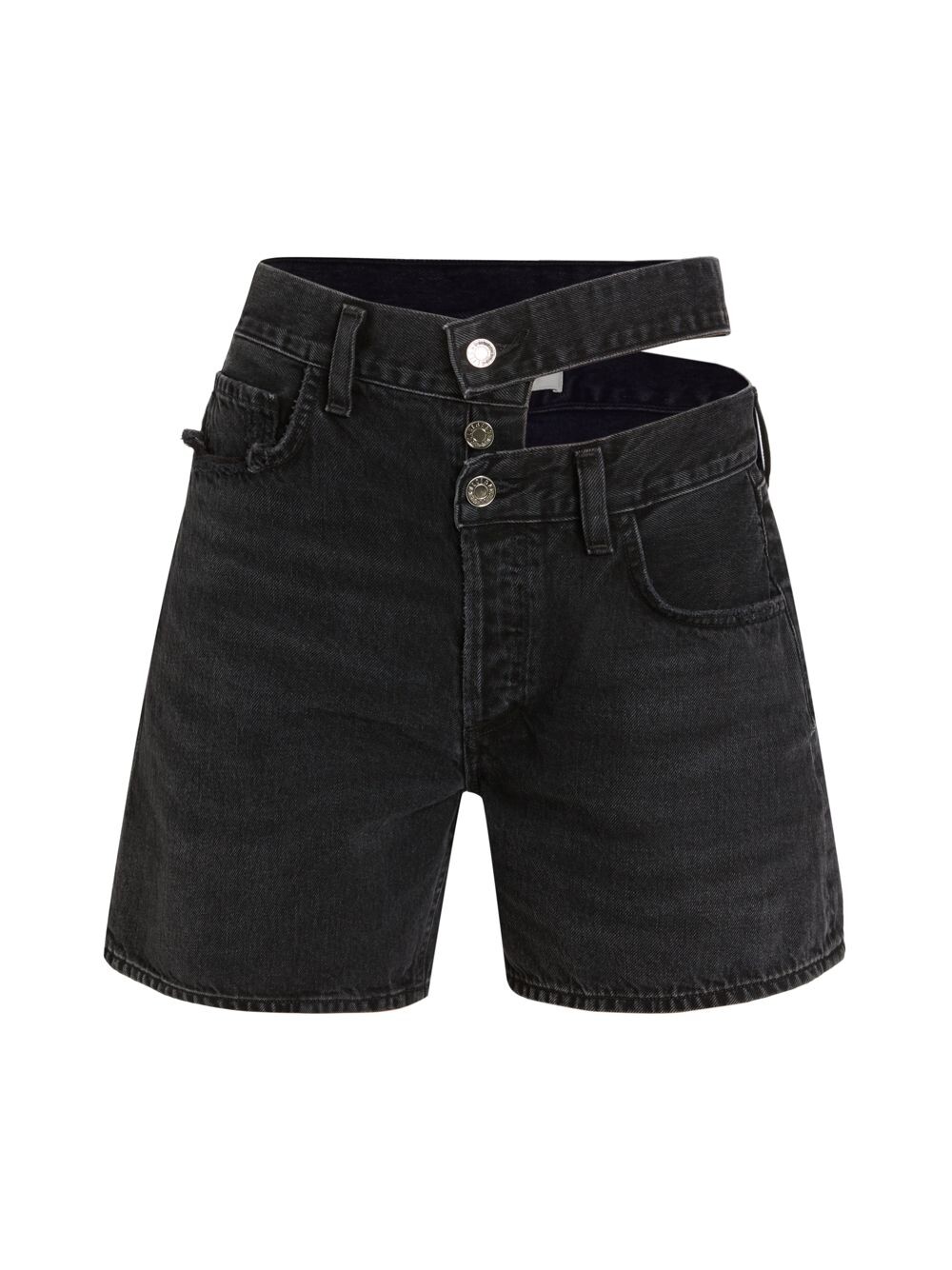 

Джинсовые шорты с вырезами Broken Waistband AGOLDE