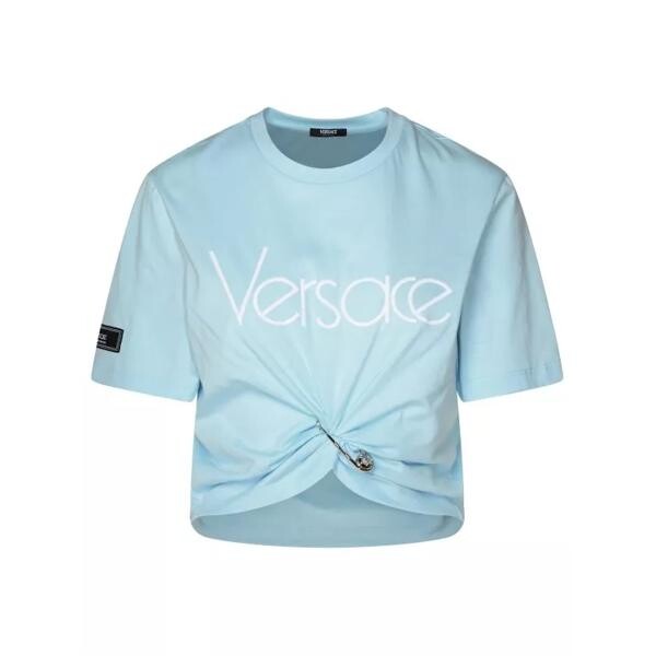 

Футболка logo 80's t-shirt Versace, синий