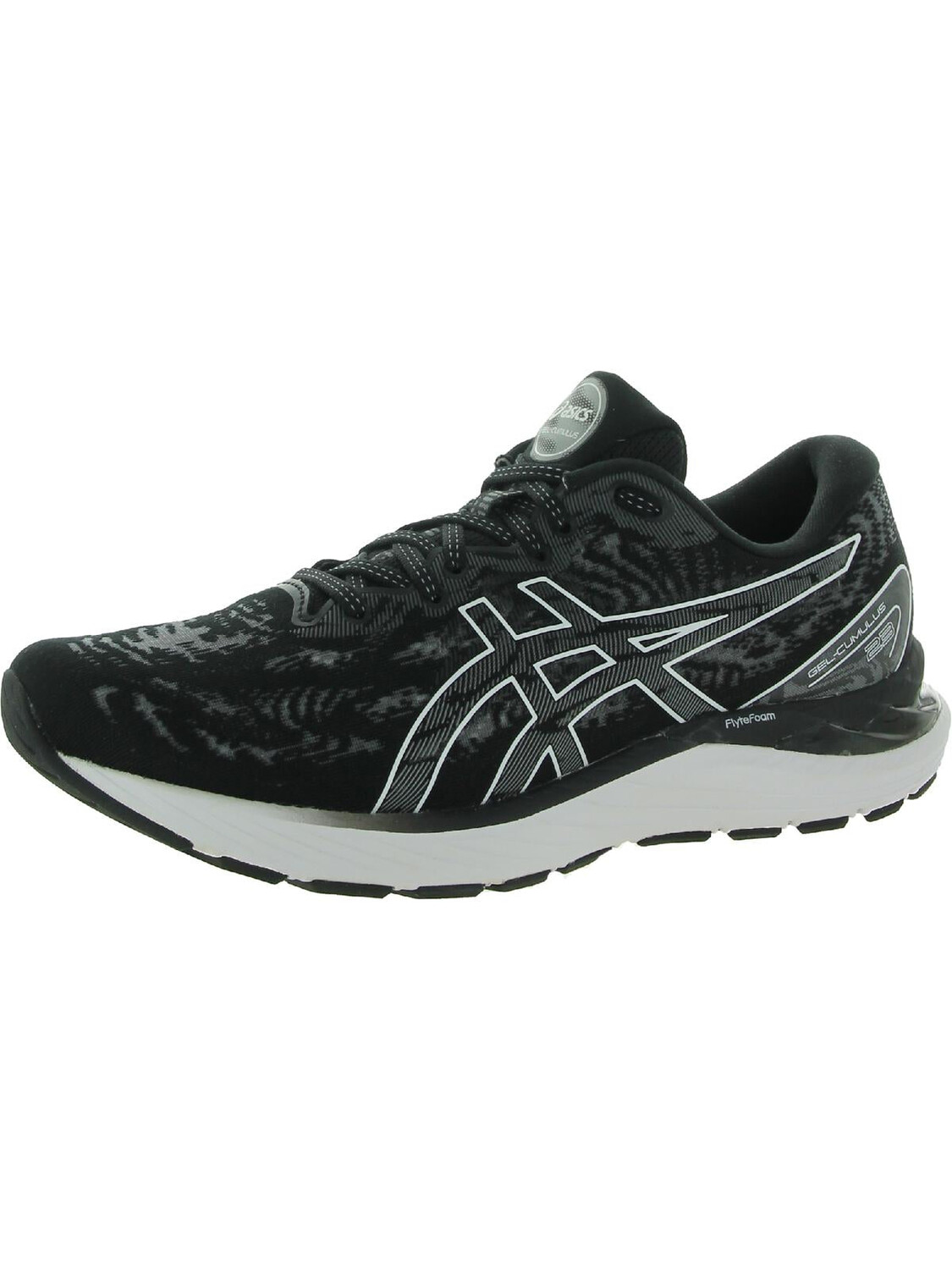 

Мужские кроссовки для бега с сеткой Gel Cumulus 23 ASICS, цвет Black/White