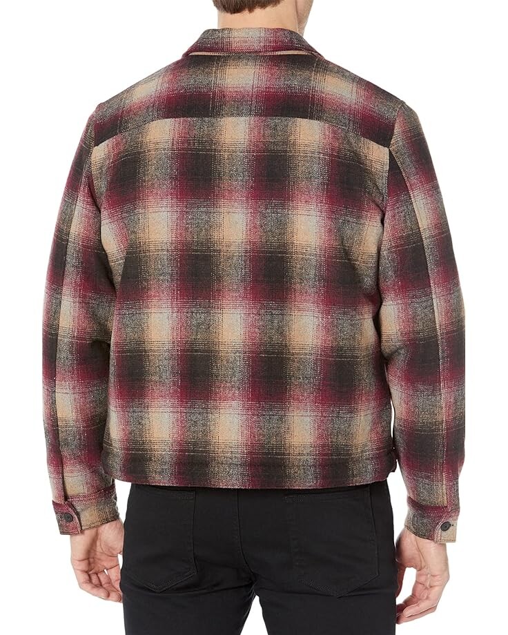 

Куртка AllSaints Martial Jacket, цвет Grey/Black/Red