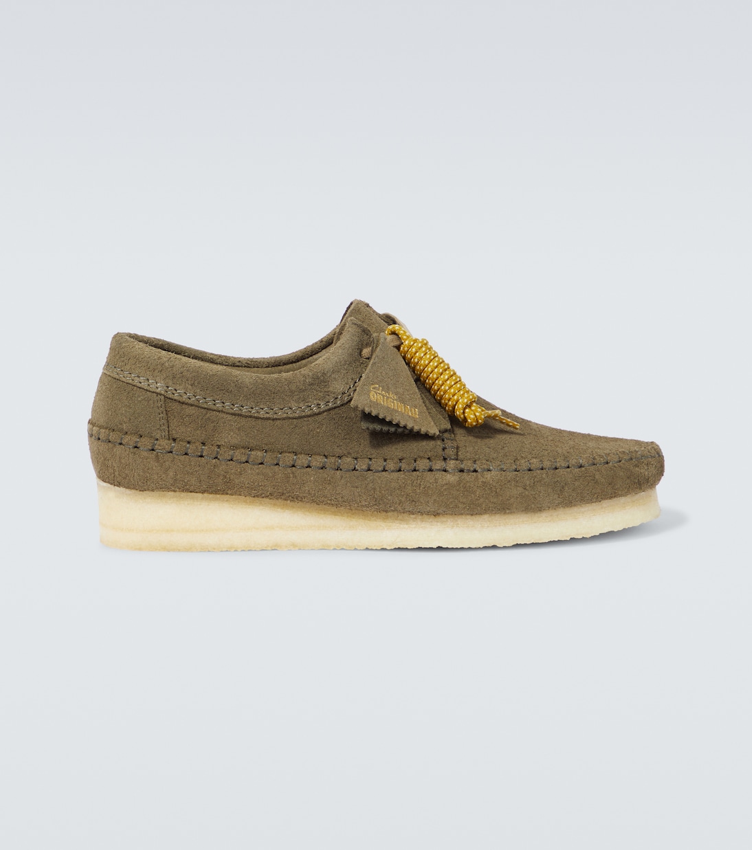 

Кроссовки Weaver из замши Clarks Originals, бежевый