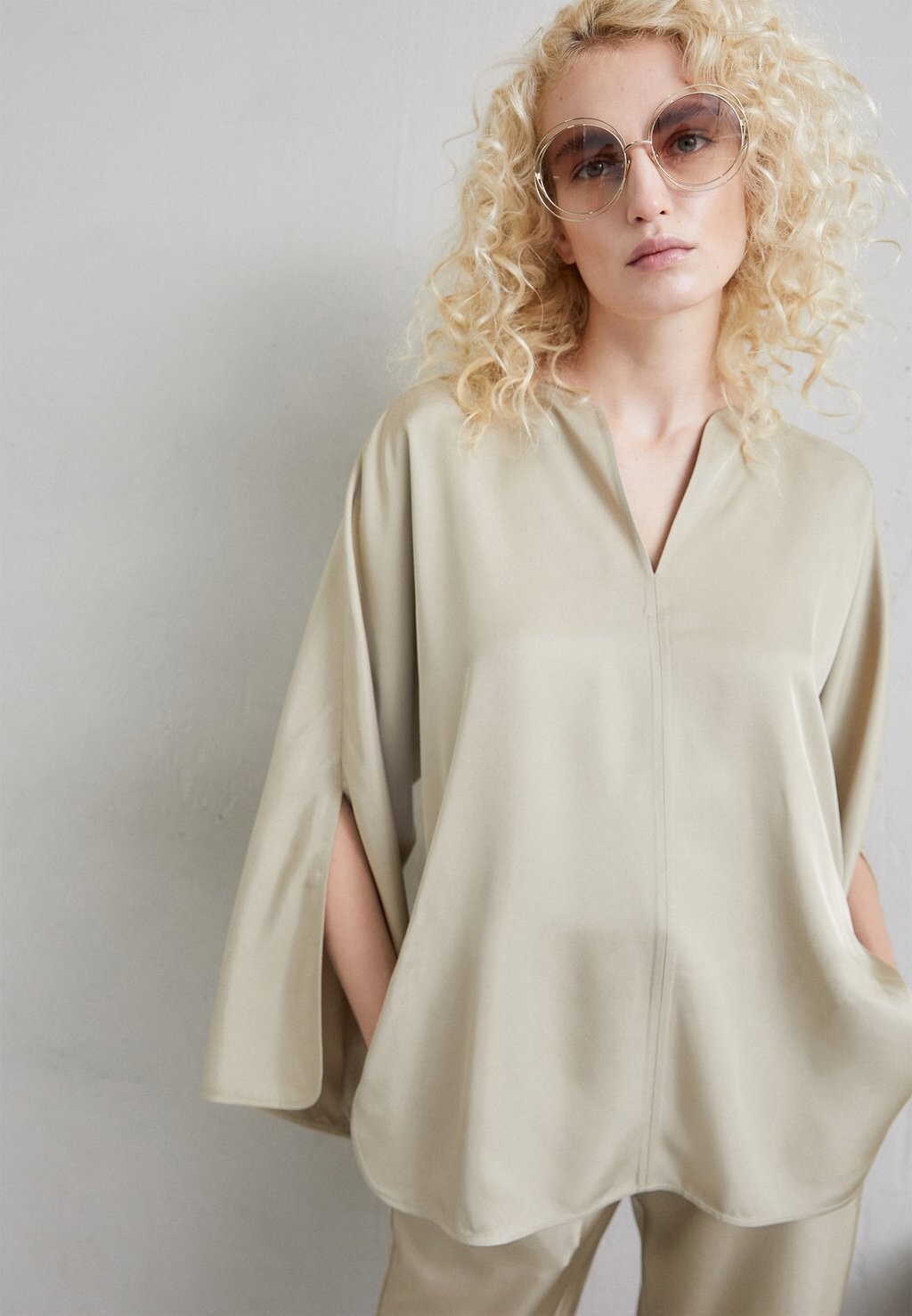 

Блузка By Malene Birger КАЛЕ, цвет tehina