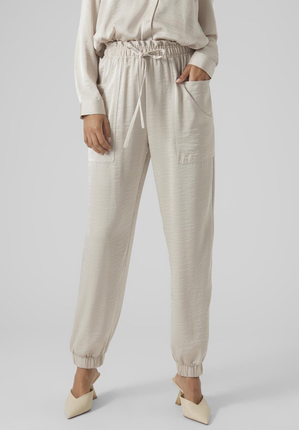 

Брюки VMMARYS PANT Vero Moda, цвет pumice stone