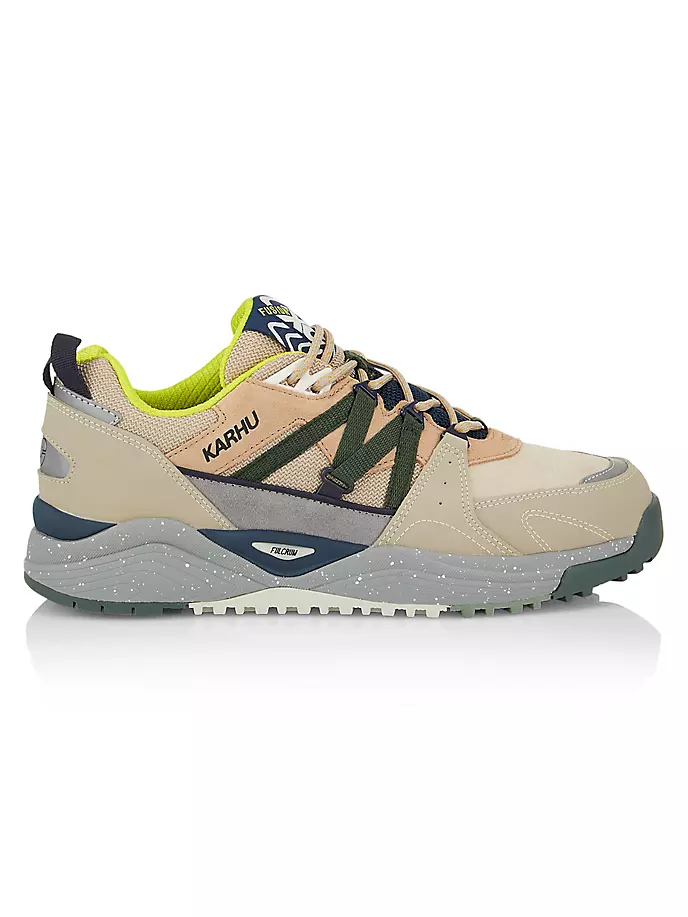 

Низкие кроссовки Fusion XC Karhu, цвет silver lining dark forest