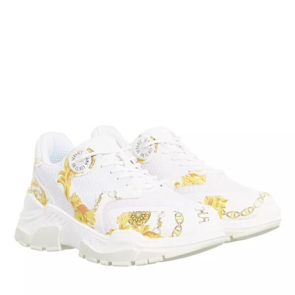 

Кроссовки fondo berry white/multi Versace Jeans Couture, белый