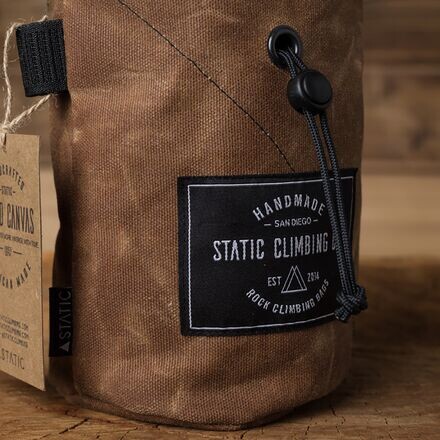 

Сумочка для мела из вощеной парусины STATIC, цвет Tobacco
