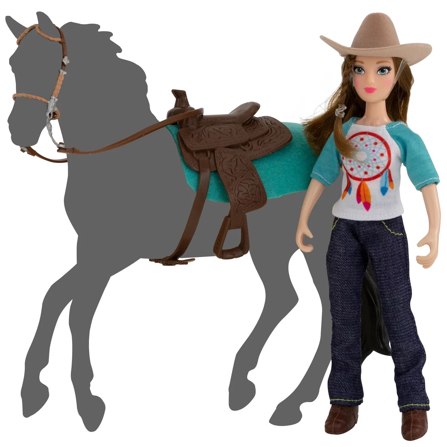 Классическая кукла Breyer Freedom Series Natalie Cowgirl и набор аксессуаров REEVES INTERNATIONAL reeves gemma victoria park
