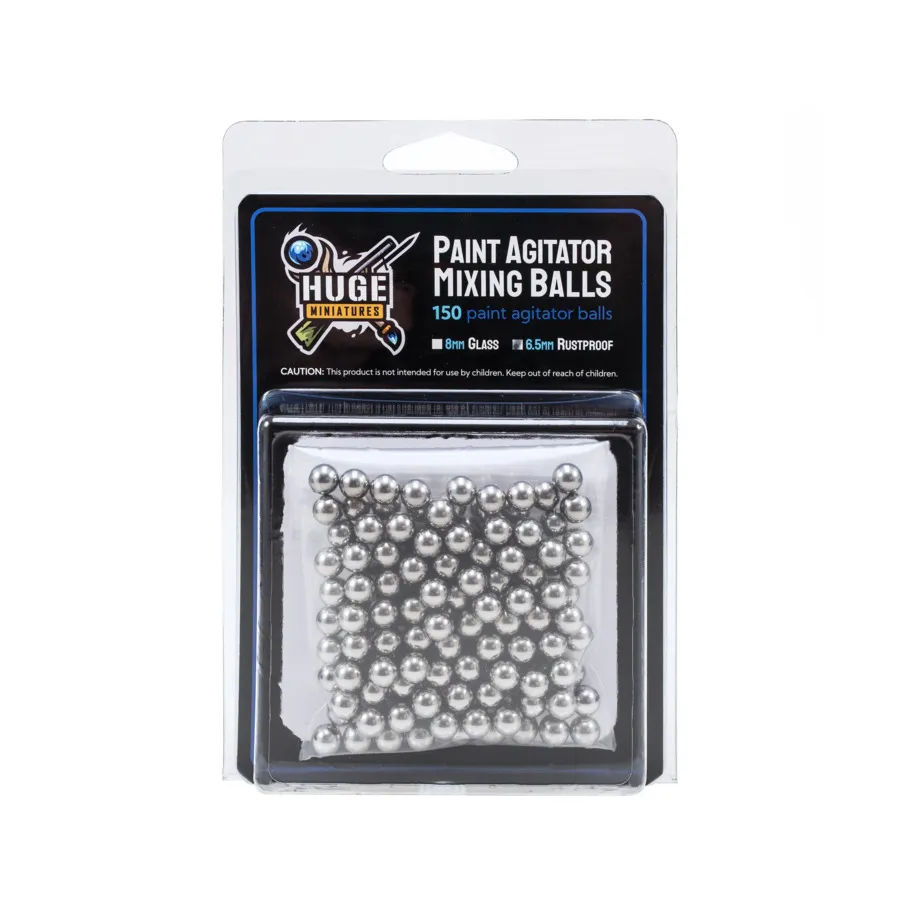 

Шарики для мешалки с краской – нержавеющий металл, Miniature Painting Accessories (Huge Miniatures)