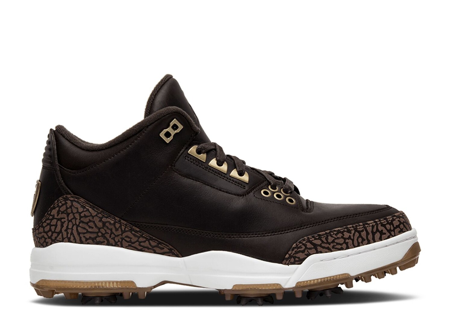

Кроссовки Air Jordan Air Jordan 3 Golf Premium 'Brown', коричневый