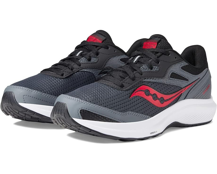 

Кроссовки Saucony Cohesion 16, цвет Shadow/Red Sky