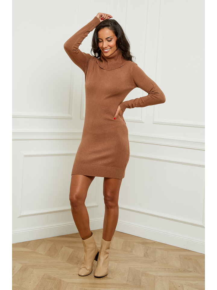Платье Soft Cashmere Strick, светло-коричневый