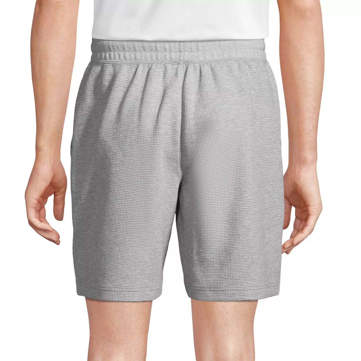 

Вафельные пижамные шорты Big & Tall Lands' End