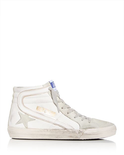 

Женские высокие кроссовки-шлепанцы Golden Goose, цвет Tan/Beige