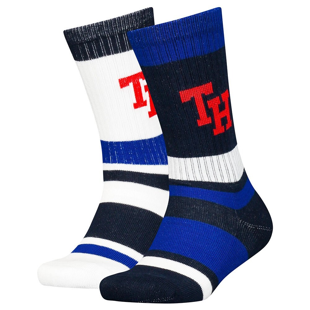 

Носки Toммy Hilfiger Sporty Patch Crew 2 шт, разноцветный