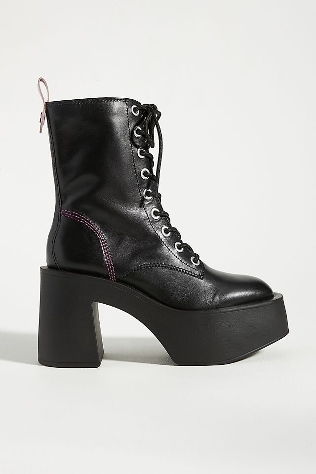 

Сапоги Larroude Olivia на платформе, черный
