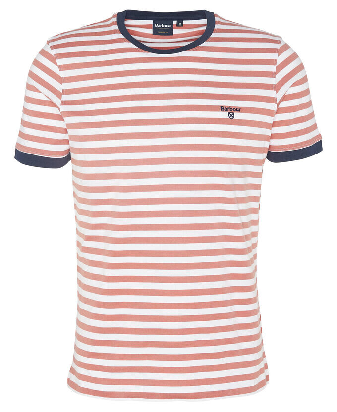 

Футболка в полоску Quay Barbour, красный