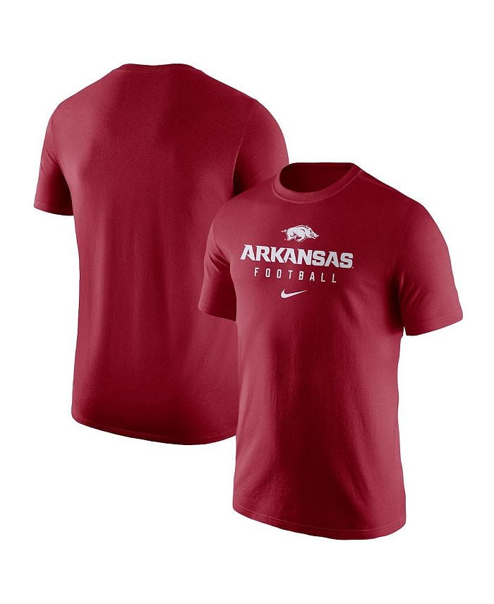 

Мужская футболка Cardinal Arkansas Razorbacks Team Issue Performance Nike, красный