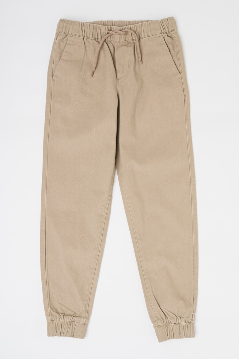 

Брюки из хлопка и галстука Jack & Jones, бежевый