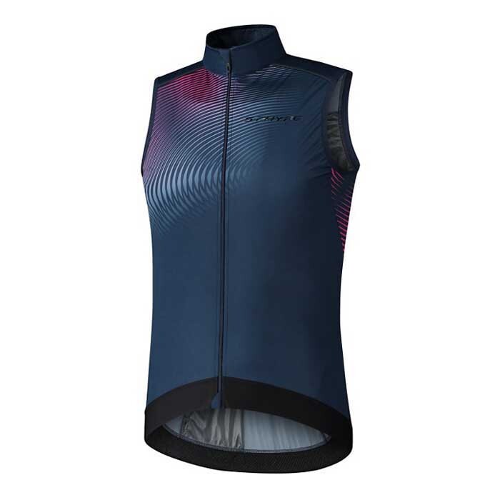 

Жилет Shimano S-Phyre Wind Printed, синий
