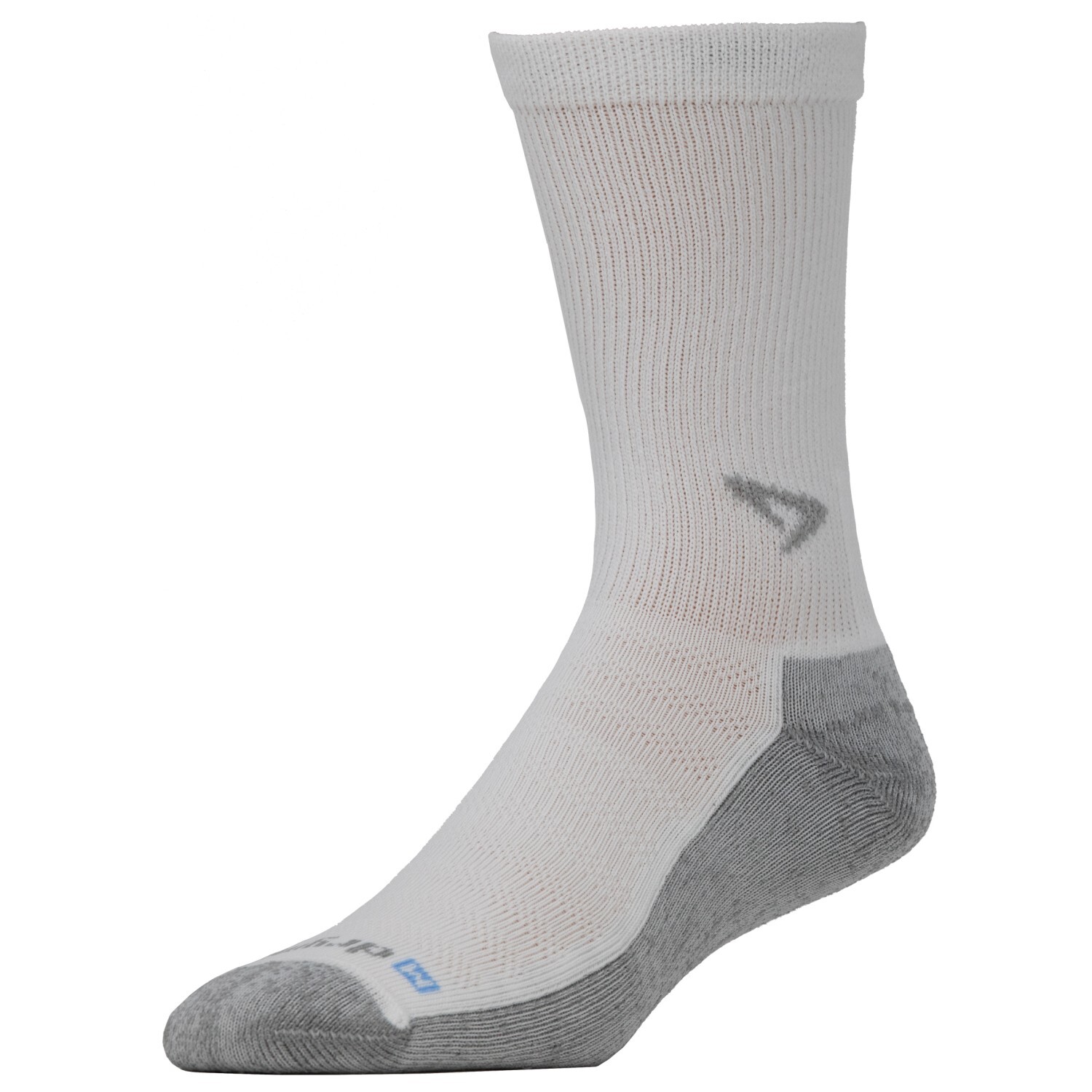 

Носки для бега Drymax Running Crew, цвет White/Gray, Серый