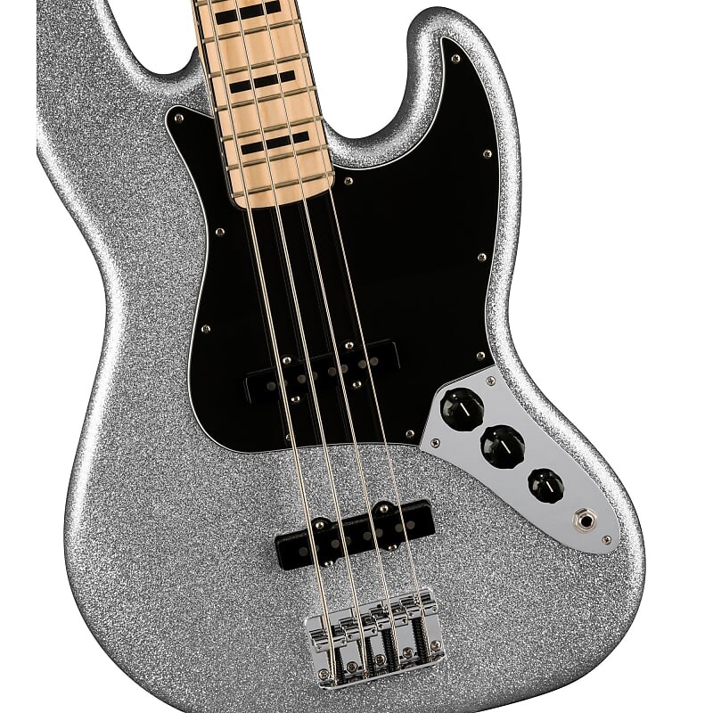 

Басс гитара Fender Limited Edition Mikey Way Jazz Bass Maple Fingerboard - Silver Sparkle