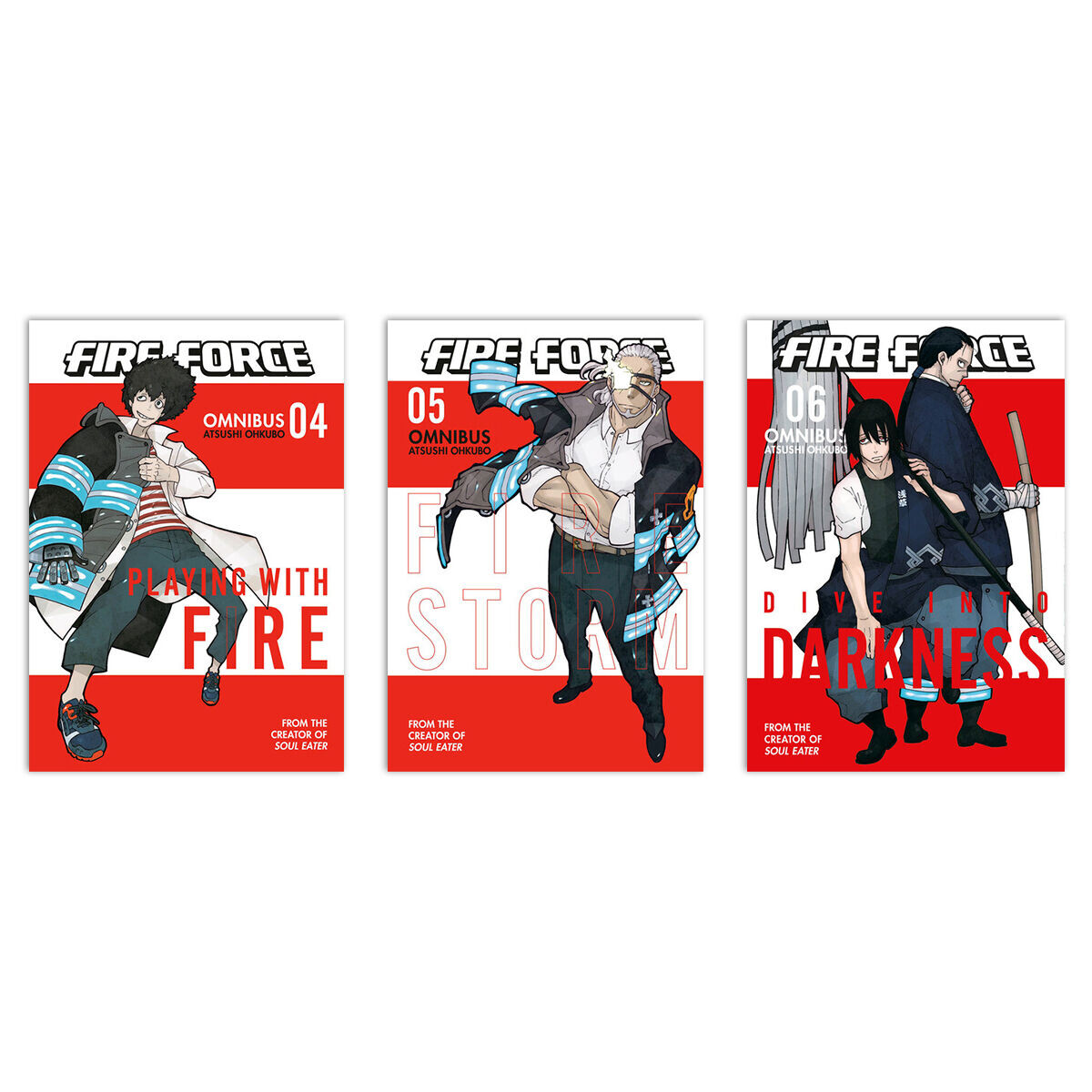 

Манга Fire Force Manga Omnibus (4-6) Bundle