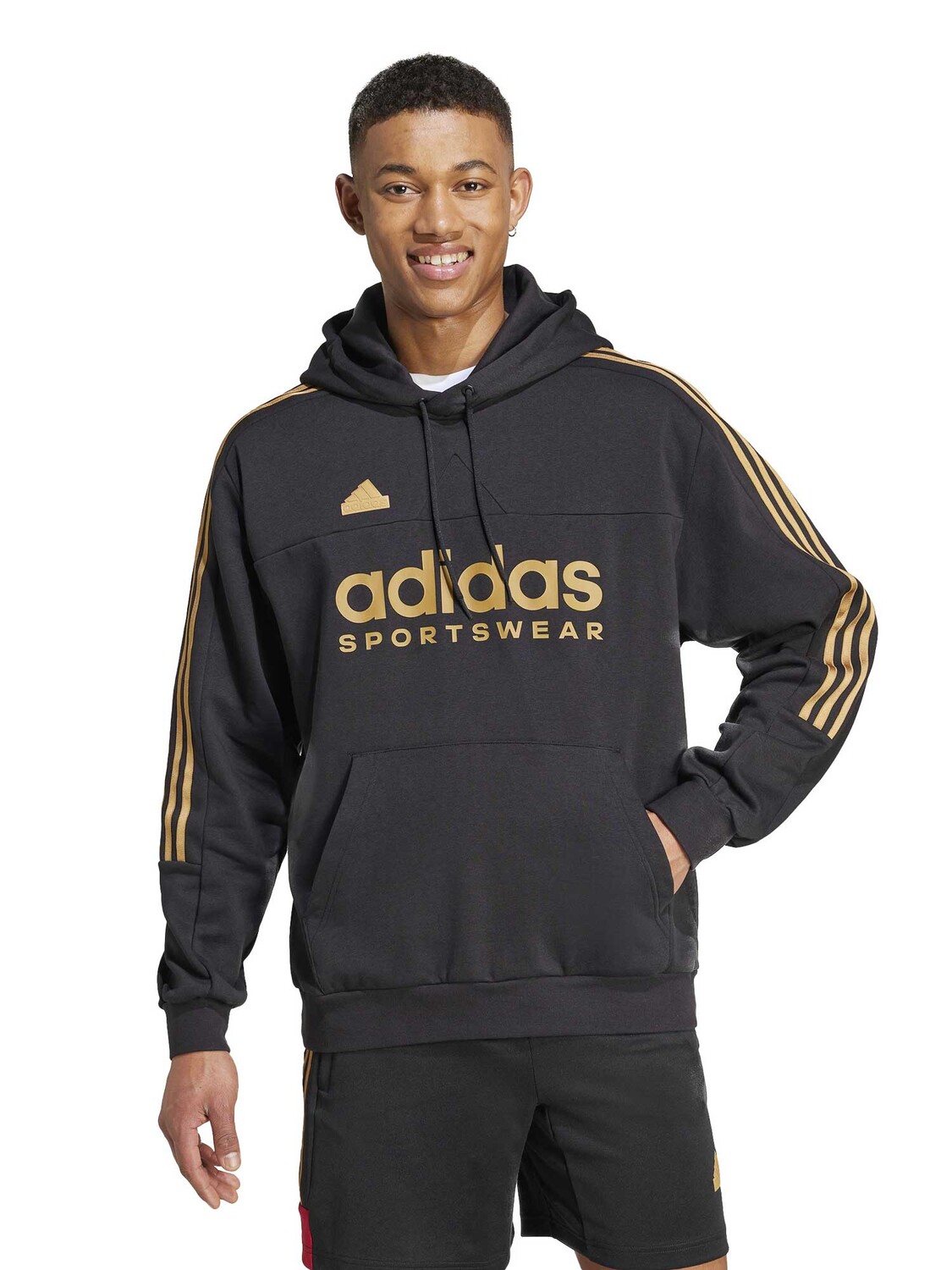 

Толстовка Adidas Sportswear House of Tiro Nations Pack Hoodie, черный
