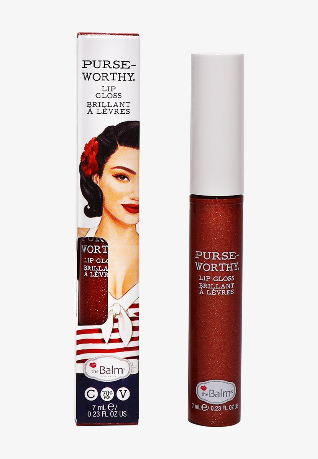 Блеск для губ Purseworthy Lip Gloss the Balm, цвет saddle