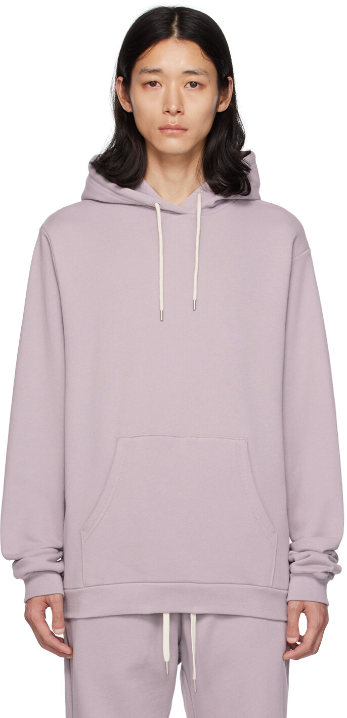 

Фиолетовый пляжный худи John Elliott