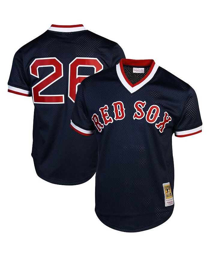 

Мужская тренировочная майка Wade Boggs Boston Red Sox 1992 Authentic Cooperstown Collection - темно-синяя Mitchell & Ness, синий
