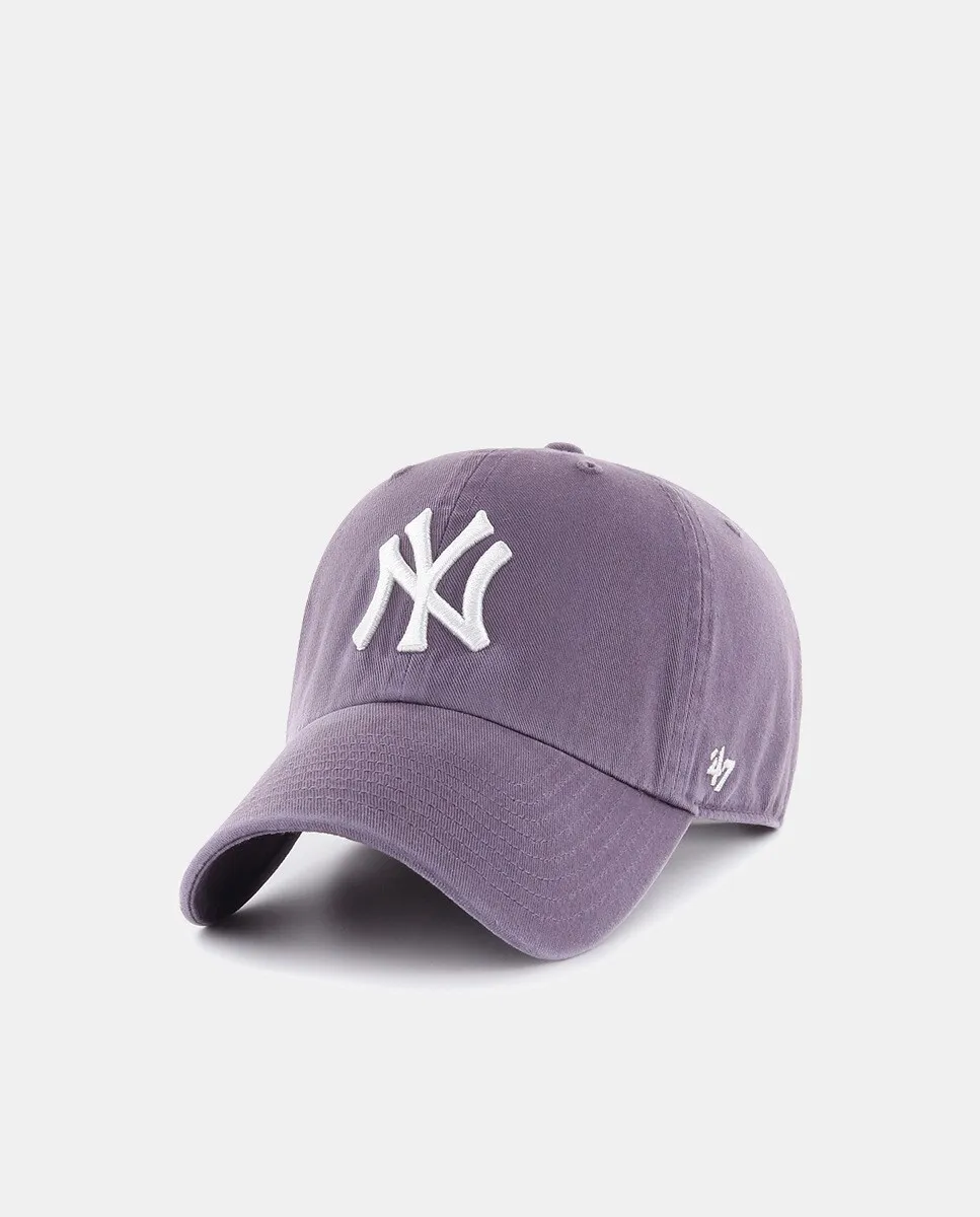 

Кепка MLB New York Yankees '47 CLEAN UP 47 Brand, цвет Lila