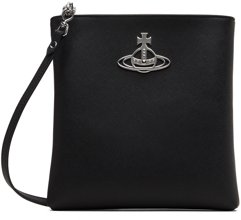 

Черная квадратная сумка через плечо Squire Vivienne Westwood, цвет Black