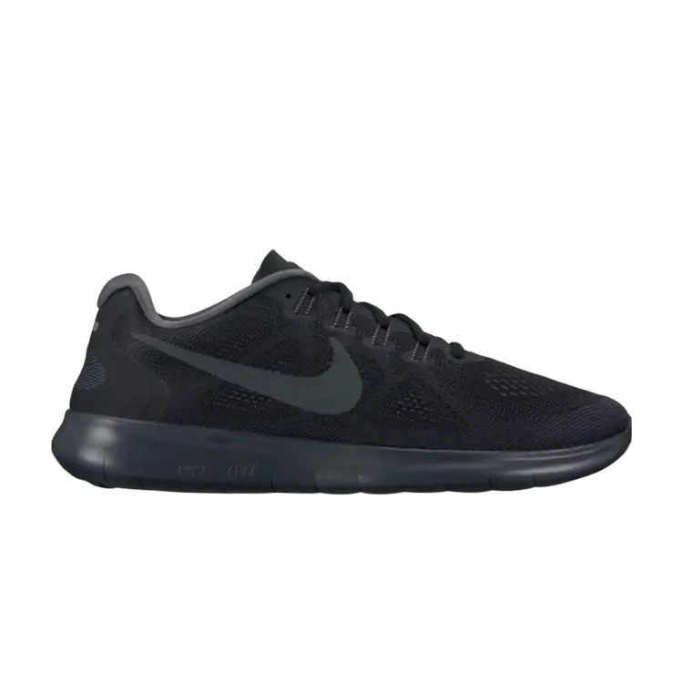 

Кроссовки Nike Free RN 2017 'Black Anthracite', черный