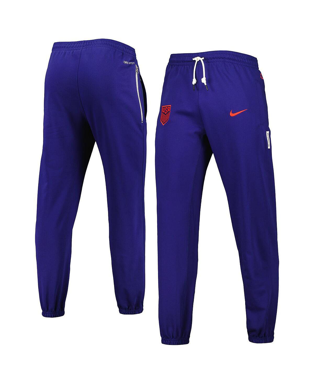 Мужские темно-синие брюки USMNT Standard Issue Performance Nike мужской темно синий пуловер с капюшоном usmnt standard issue nike