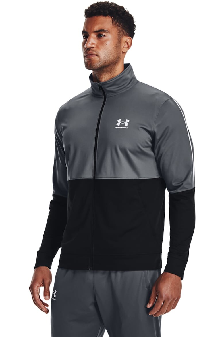 

Толстовка для фитнеса из пике на молнии Under Armour, черный