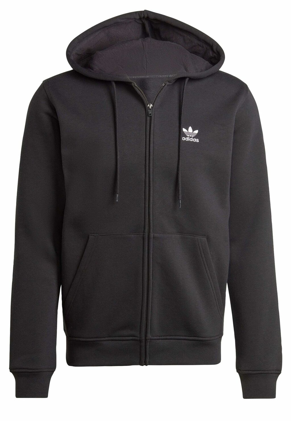 

Толстовка на молнии adidas Originals, черная