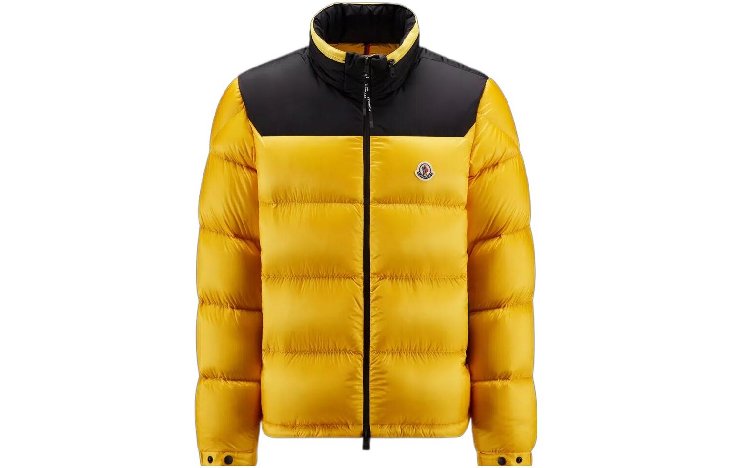 

Пуховик мужской Moncler, желтый