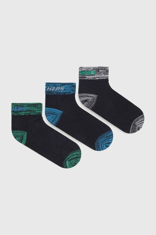

Skechers Детские носки (3 шт.), военно-морской