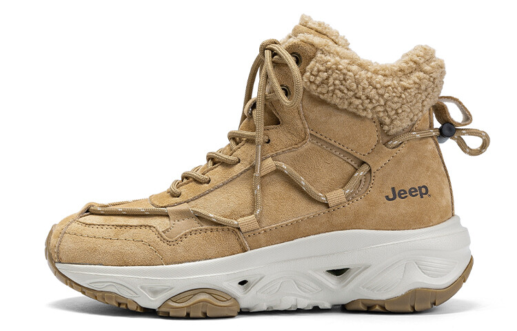 

Кроссовки Jeep Chunky Sneakers Women's High-top Sand, цвет Sand