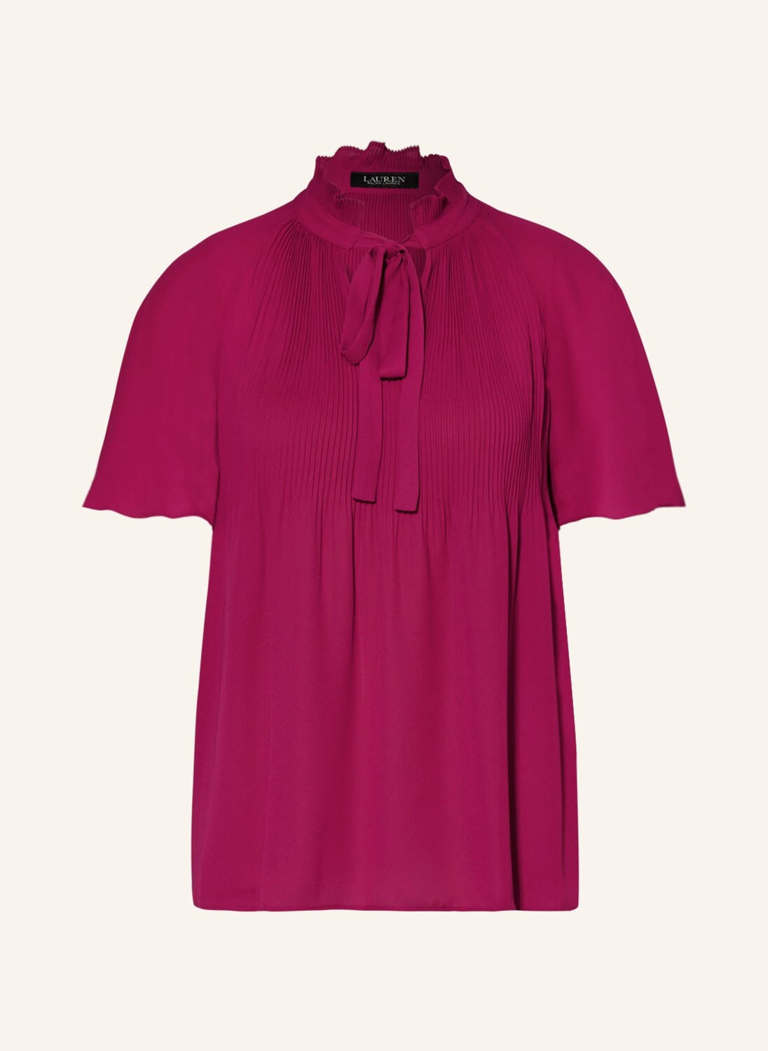 

Блуза LAUREN RALPH LAUREN mit Plissees, фуксия