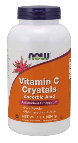 Кристаллы витамина С — витамин С (454 г) Now Foods now foods кристаллы витамина с 1 фунт 454 г