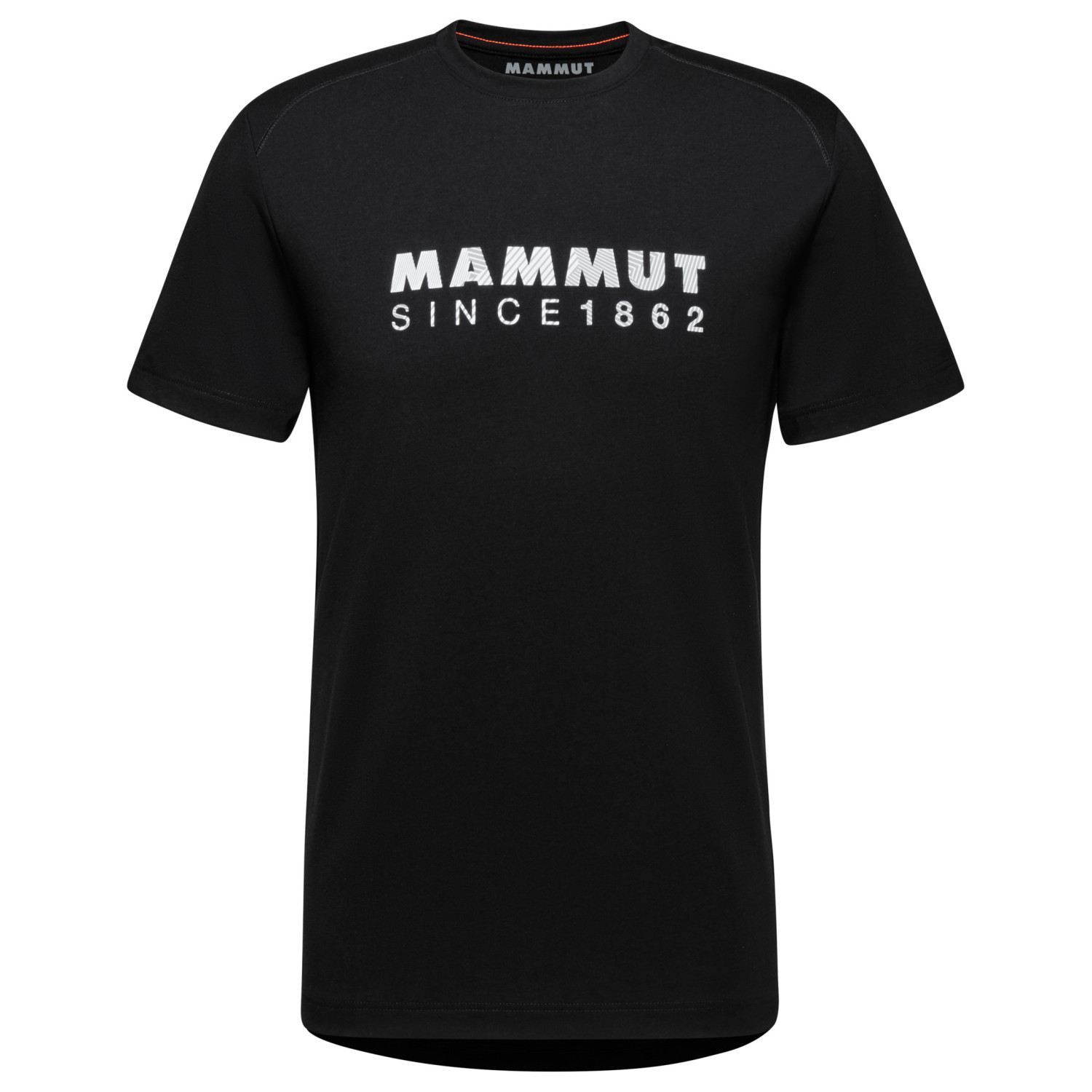 Футболка Mammut Trovat Logo, черный garbage logo black t shirt new