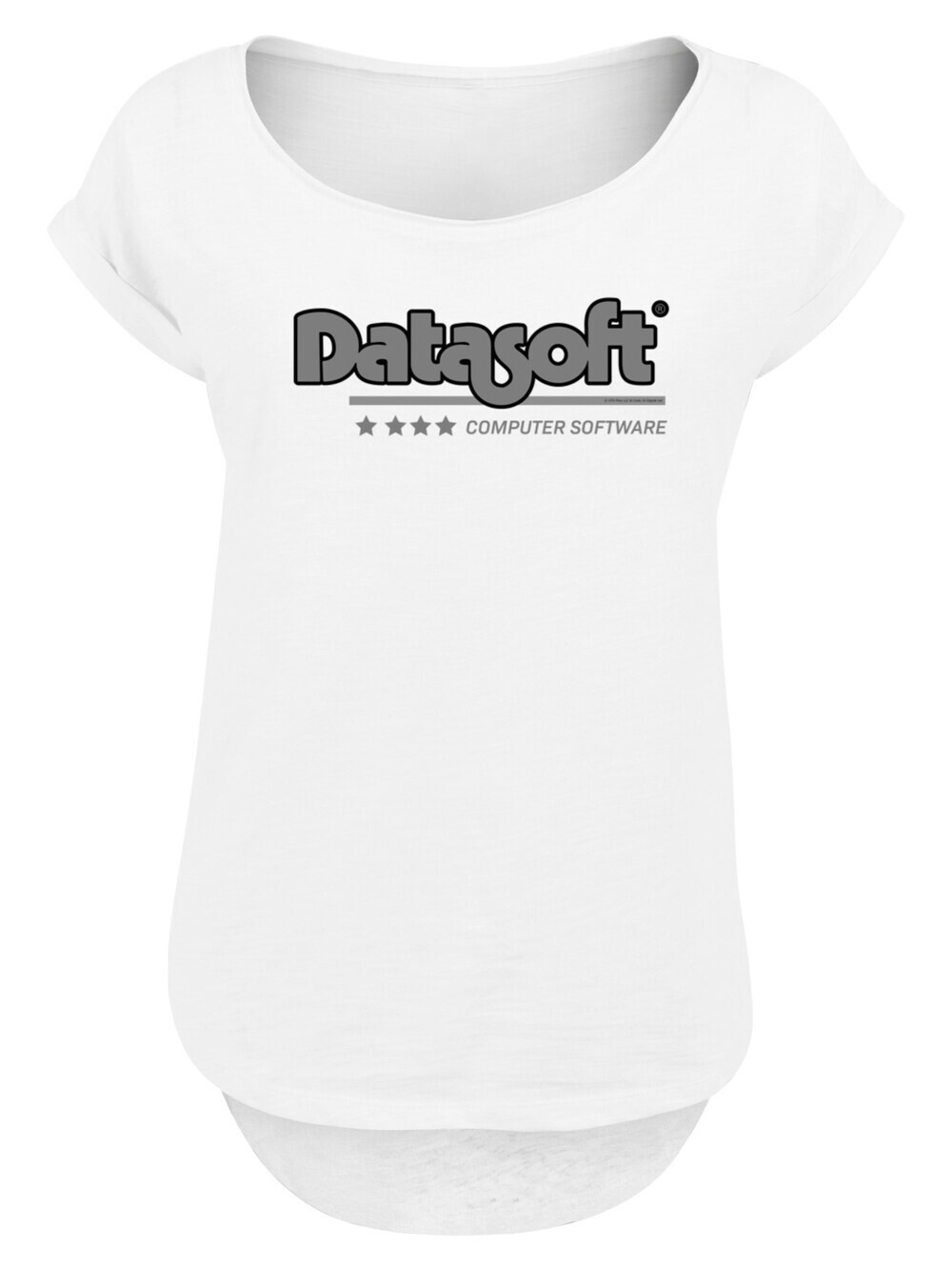 

Рубашка F4NT4STIC Retro Gaming Datasoft Logo schwarz, белый