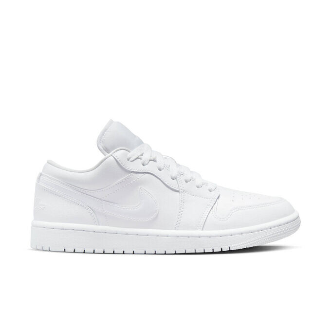 

Баскетбольные кроссовки air jorden 1 низкие из кожи Nike, белый