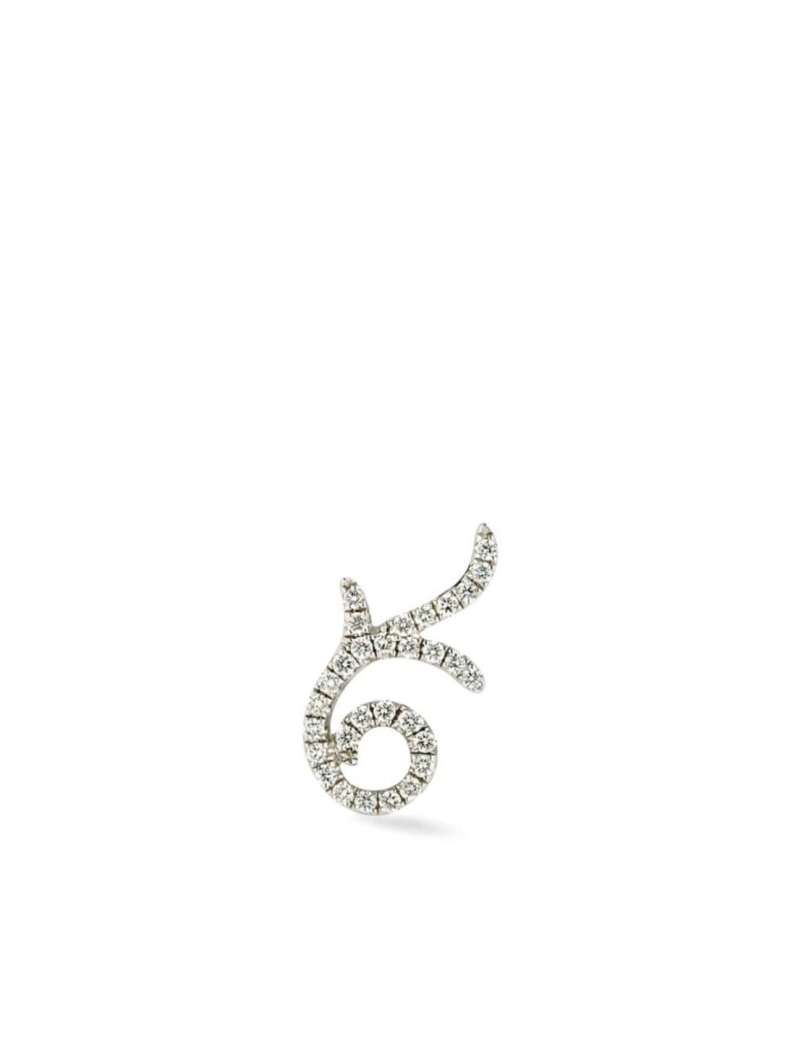 

Серьги Floral Nocturnal из белого золота с бриллиантами Lark & Berry, серебряный